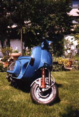 blau, wie ein kleiner Maahn...