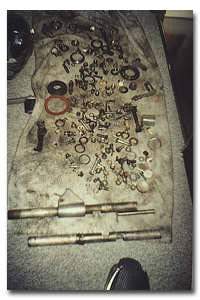 Na, wo is die Schraube?